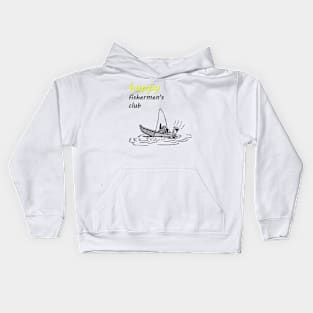 HAPPY fisherman club Kids Hoodie